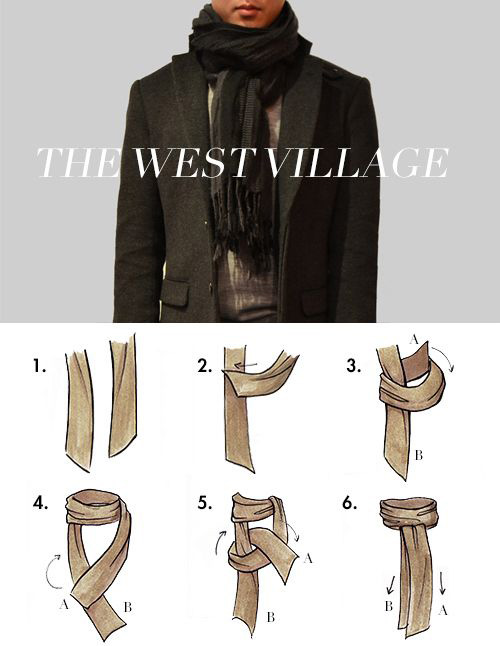 how to wear a scarf